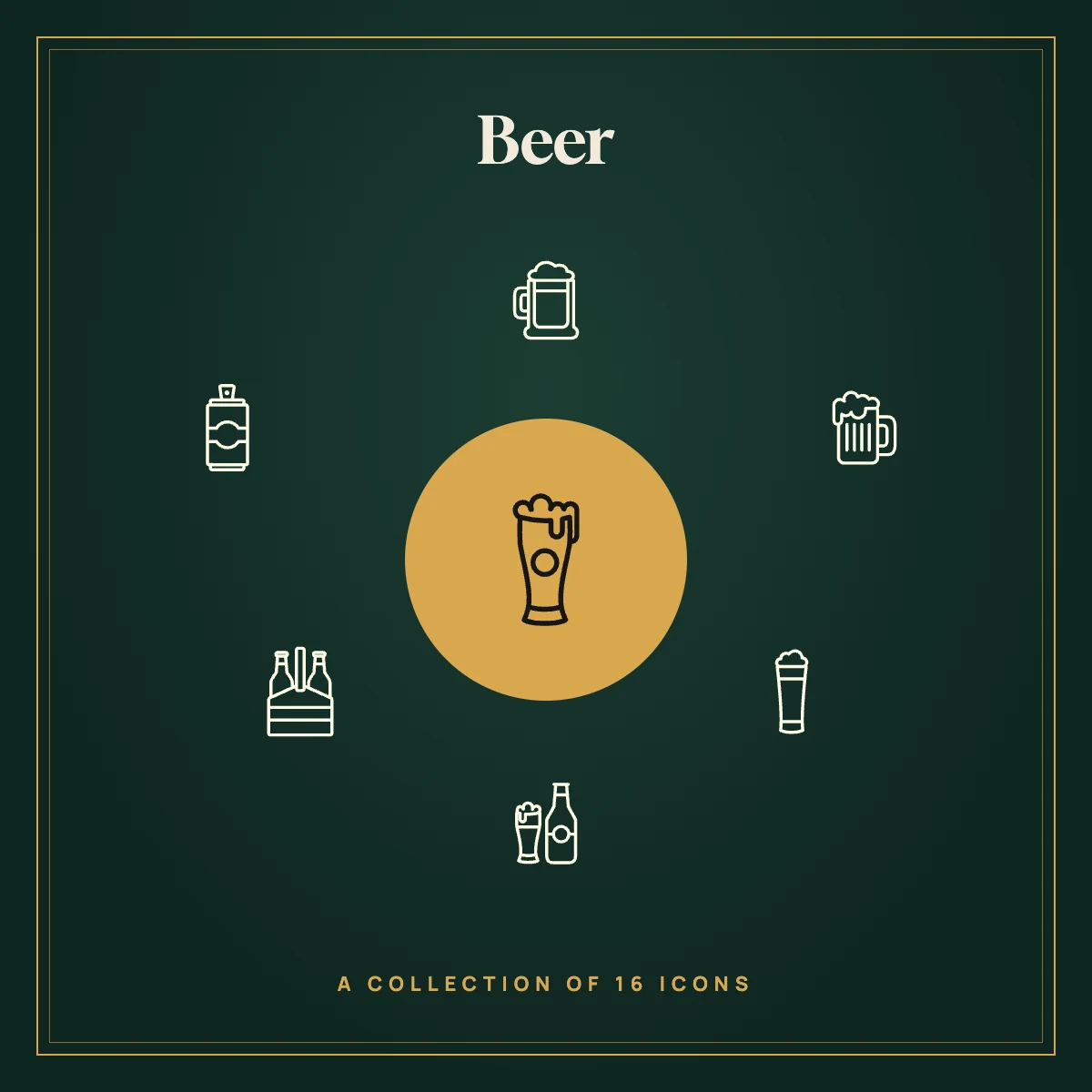 Beer Icon Collection Vol. 1