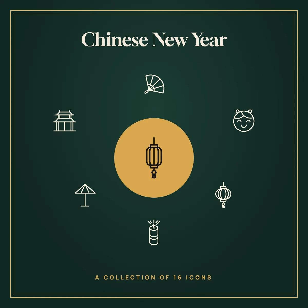 Chinese New Year Icon Collection Vol. 2