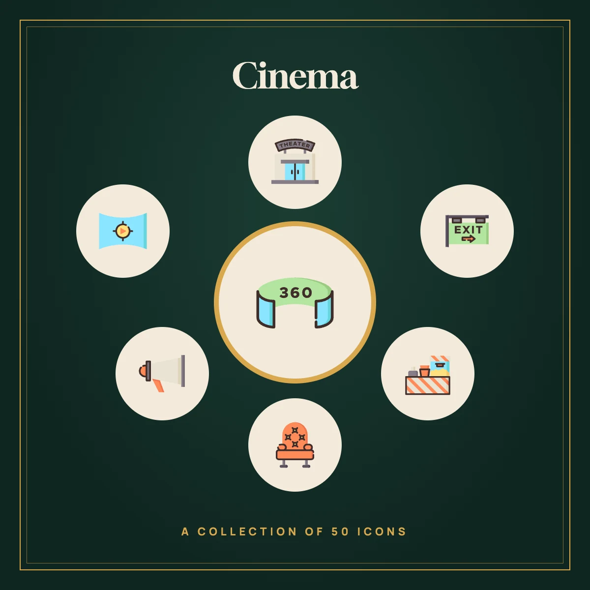 Cinema Icon Collection (Colour)