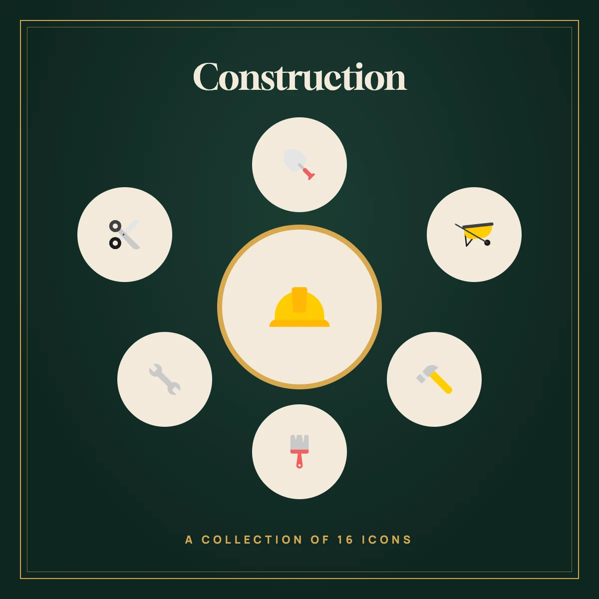 Construction Icon Collection (Colour)