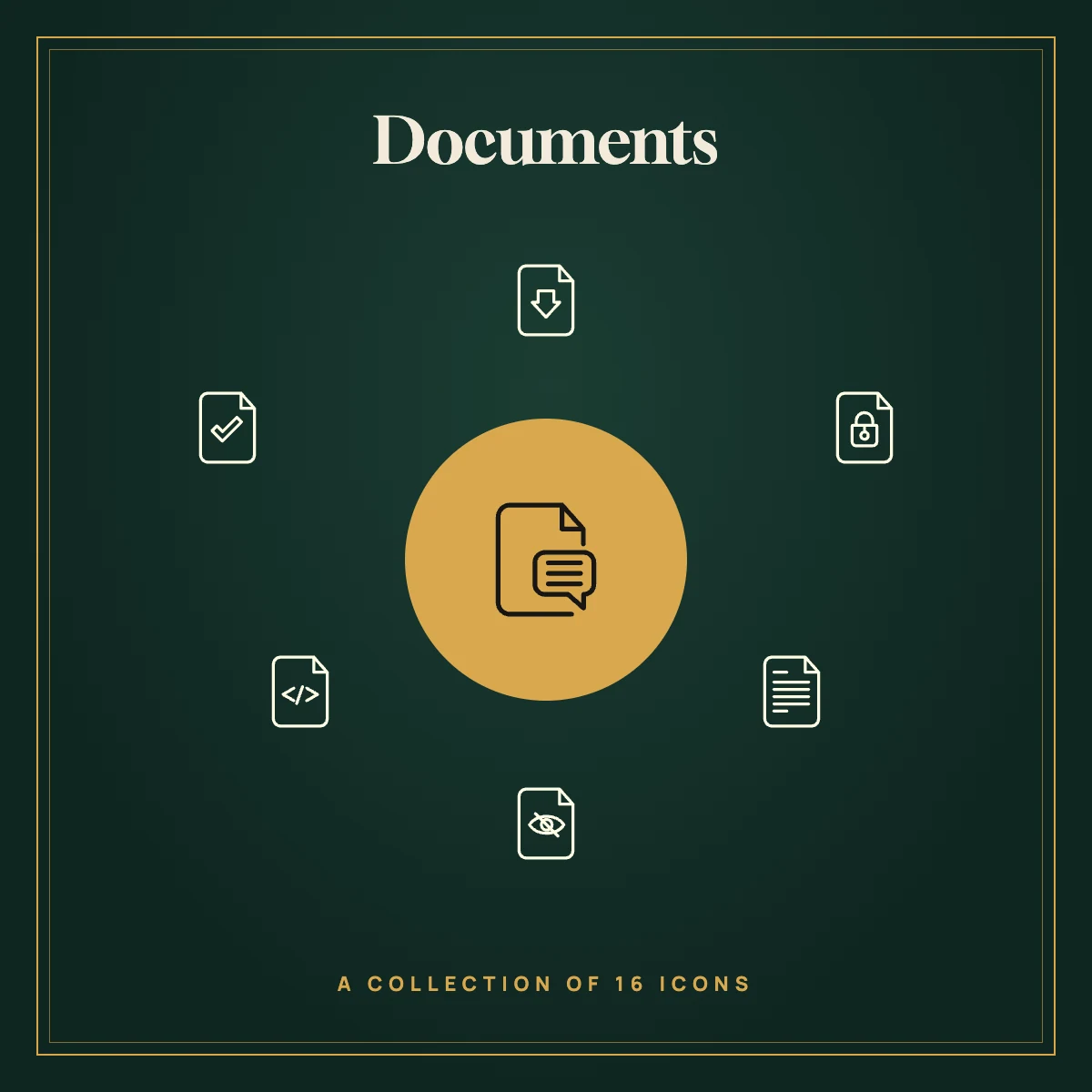 Documents Icon Collection
