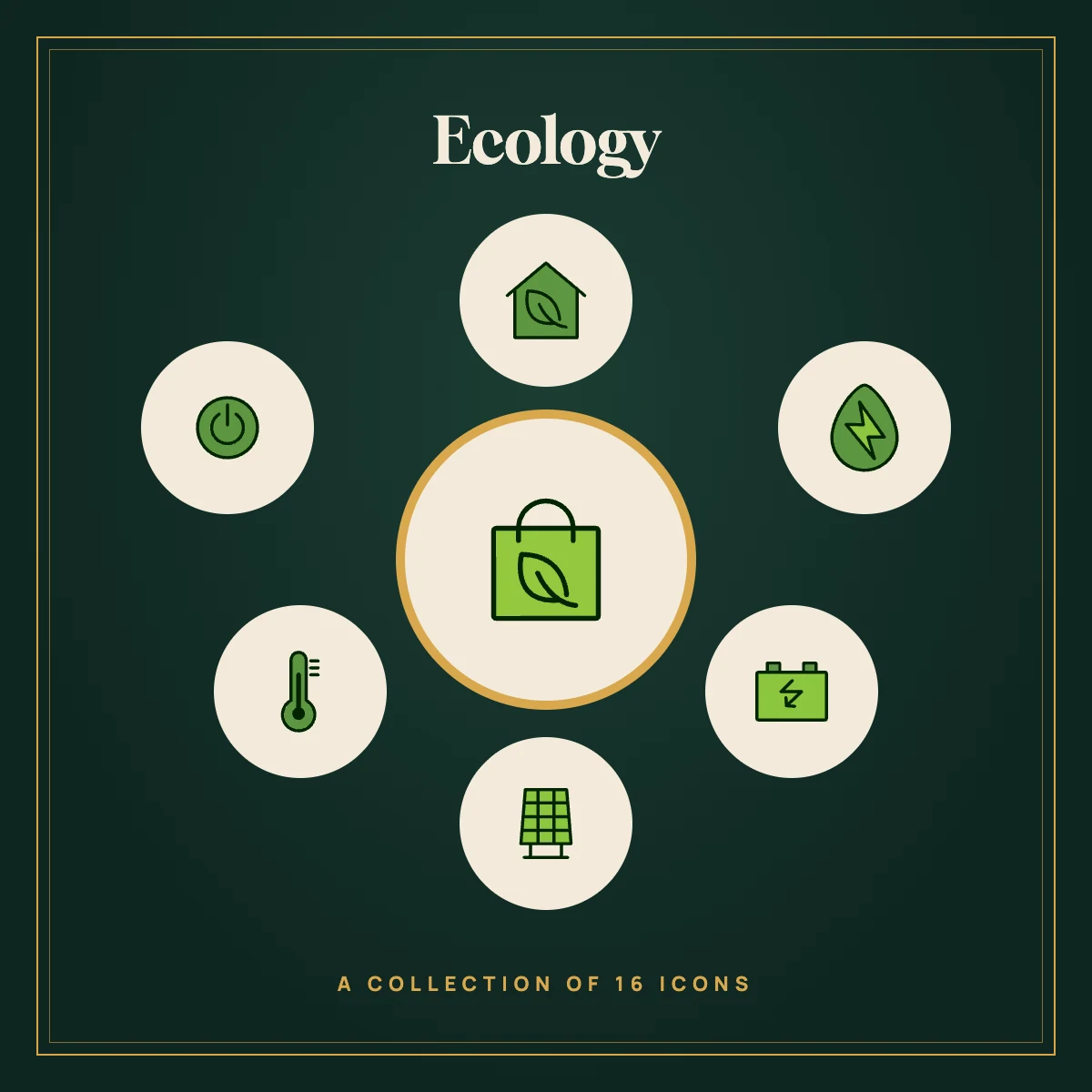 Ecology Icon Collection Vol. 2 (Colour)