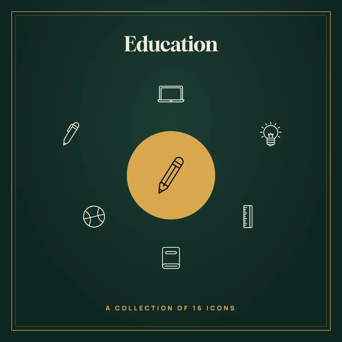 Education Icon Collection