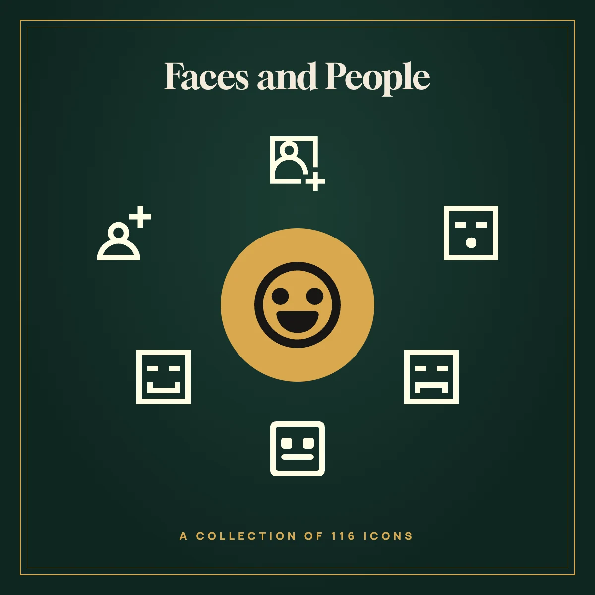 Faces and People Icon Collection Vol. 2 (Mini)