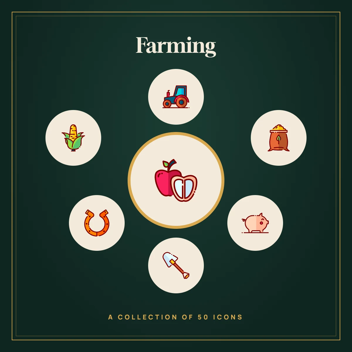 Farming Icon Collection (Colour)