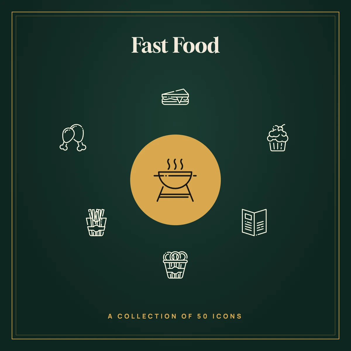 Fast Food Icon Collection