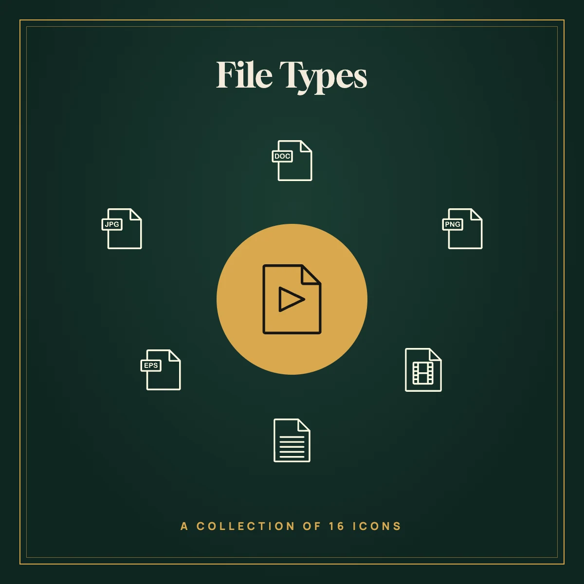 File Types Icon Collection