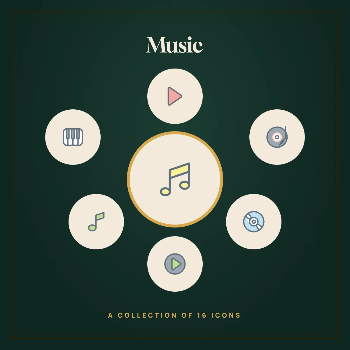 Music Icon Collection Vol. 2 (Colour)