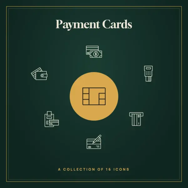 Payment Cards Icon Collection