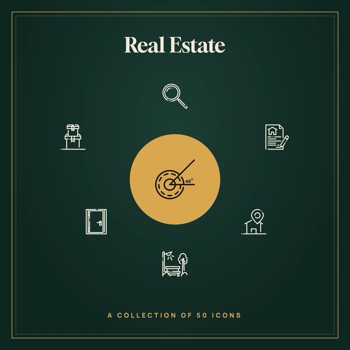 Real Estate Icon Collection
