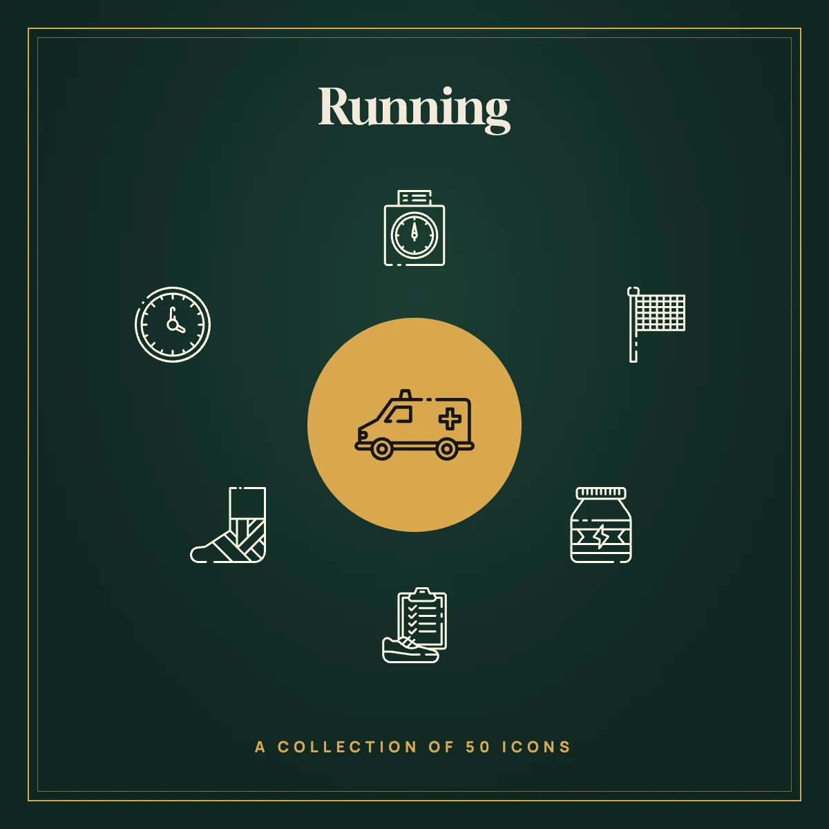 Running Icon Collection