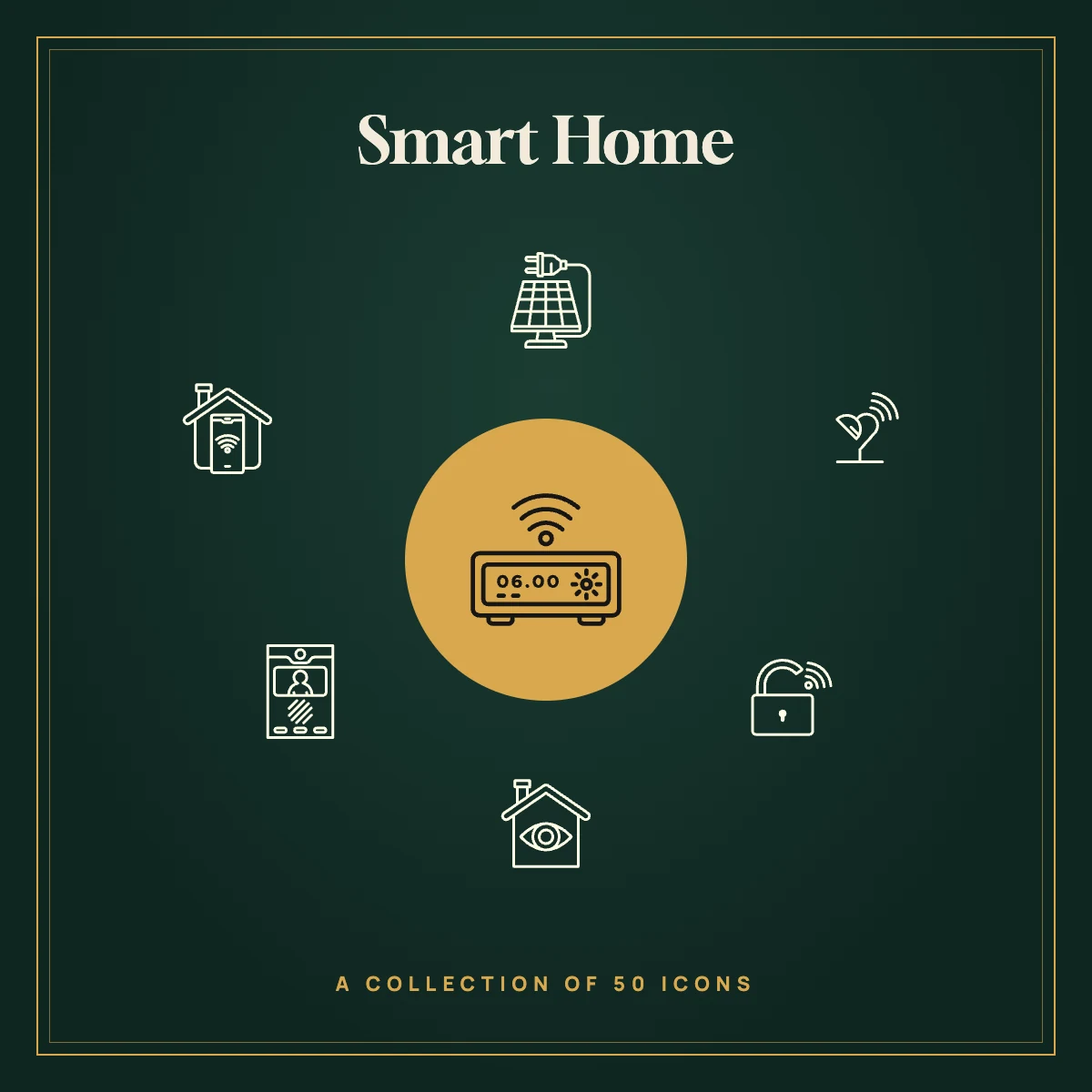 Smart Home Icon Collection