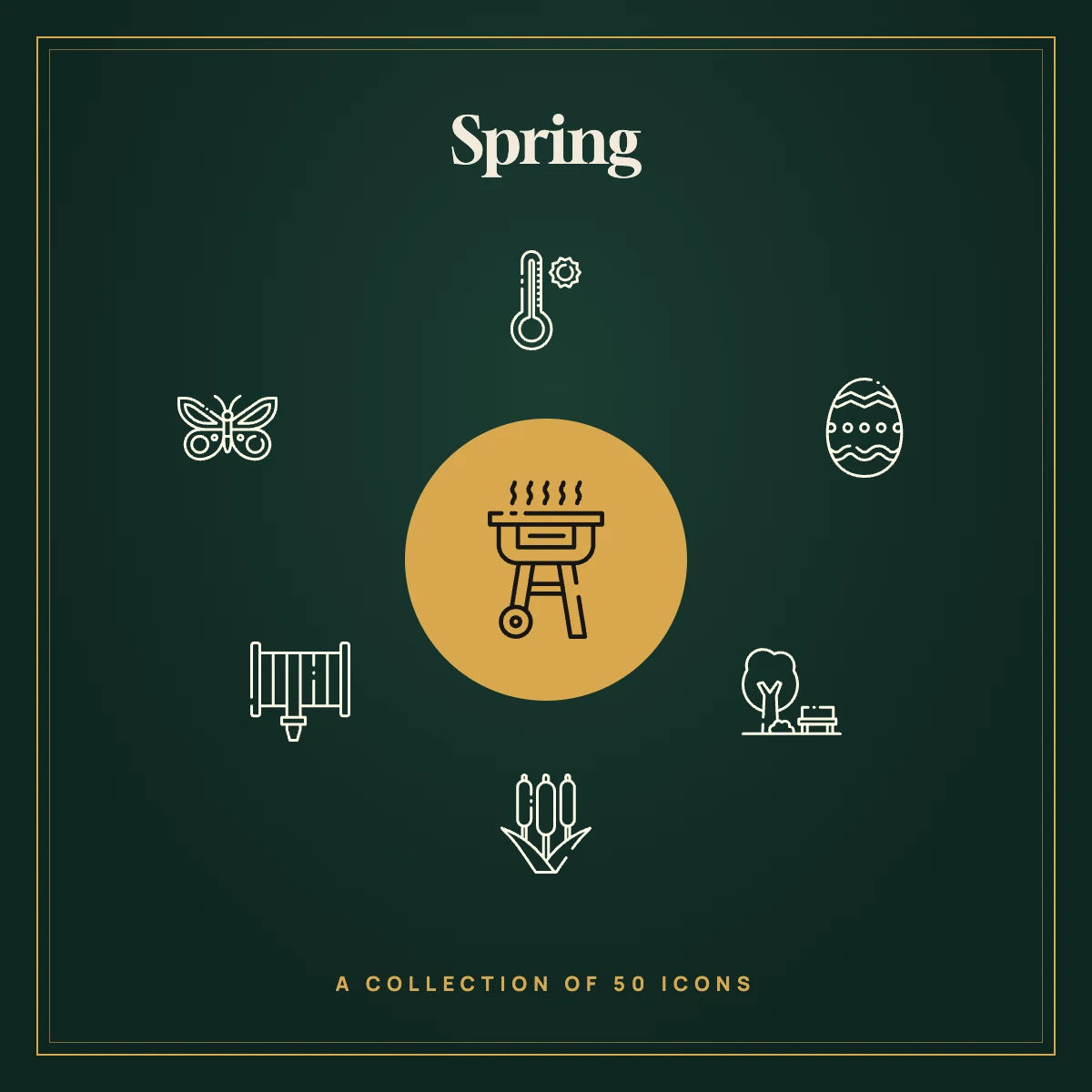 Spring Icon Collection