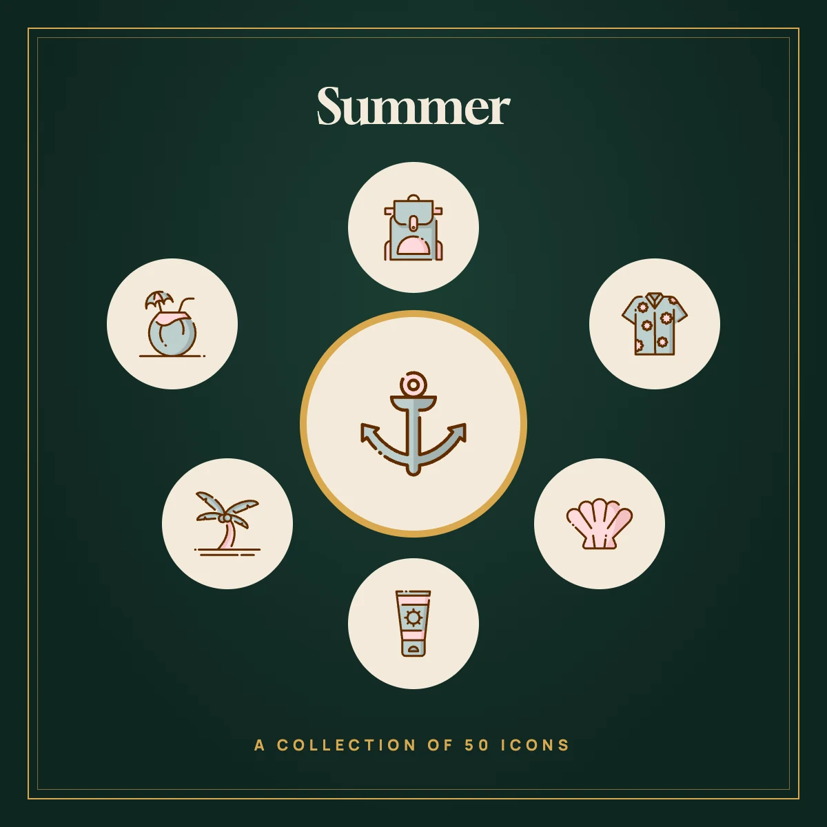 Summer Icon Collection (Colour)