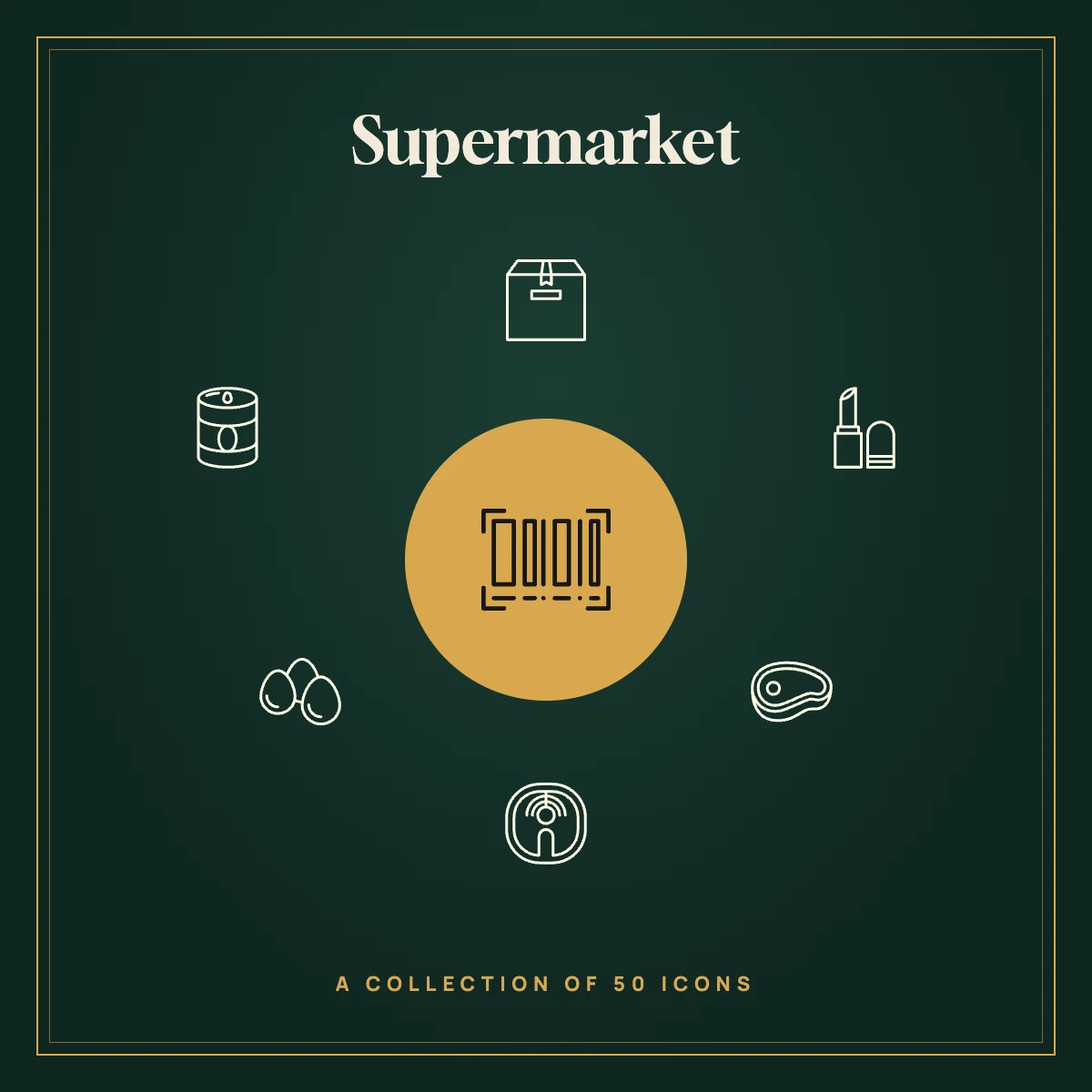 Supermarket Icon Collection