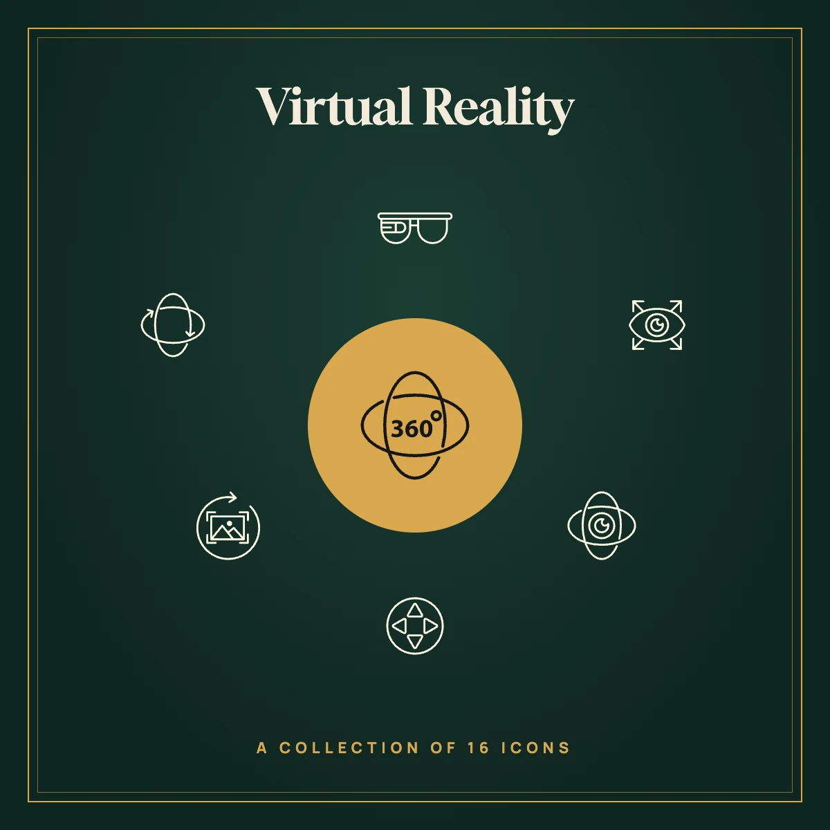 Virtual Reality Icon Collection